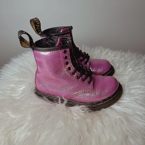 Toddler Dr Martens 1460 Glitter Boot